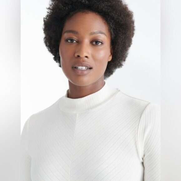 Knix Papaya Mock Neck Cream Bodysuit Size XXXL - Picture 2 of 12